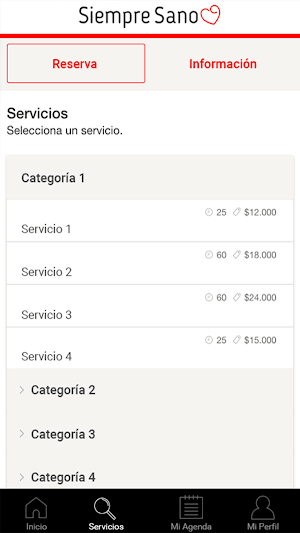 Siempre Sano Screenshot 2