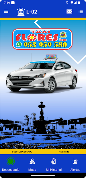 TAXI FLORES - CONDUCTOR Screenshot 1