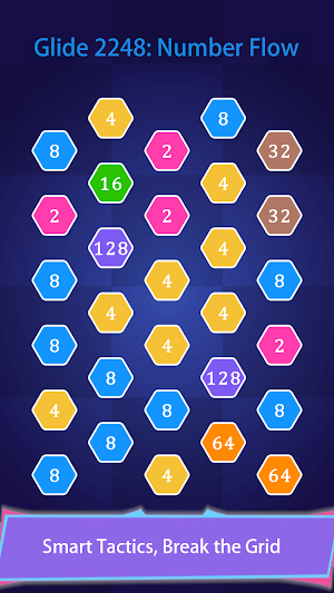 Glide 2248:Number Flow Merge Screenshot 3