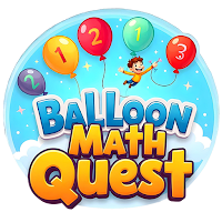 Balloon Math Quest – Kids Game