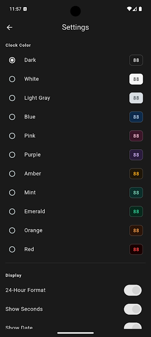 Flip Clock Screenshot 2