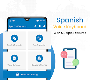 Spanish Keyboard & Translator Screenshot 0