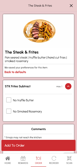 Mon Cheri Restaurant Screenshot 2