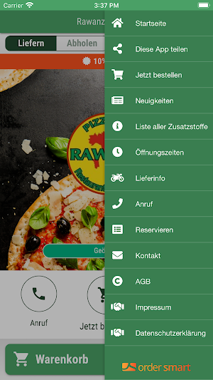 Rawanz Pizzeria Screenshot 2