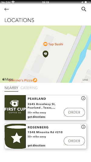 First Cup Coffee Co Screenshot 1