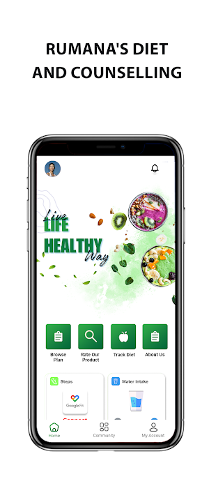 Rumana's Diet & Counseling Screenshot 0