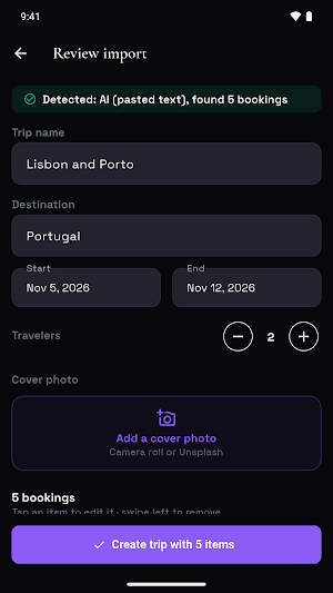 Rōute: Trip Itinerary Planner Screenshot 3