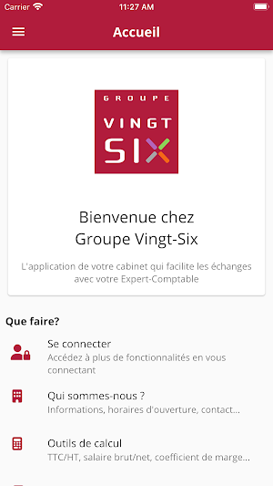 Groupe Vingt-Six Screenshot 0