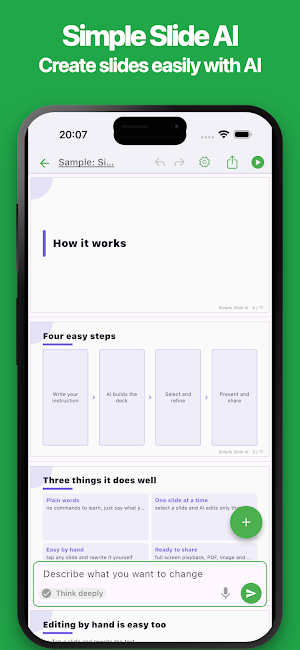 # Simple Slide AI Screenshot 0