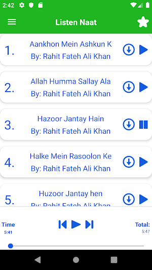 Ik khawab Sunawan Naat by Rahat Fateh Ali Khan Screenshot 0