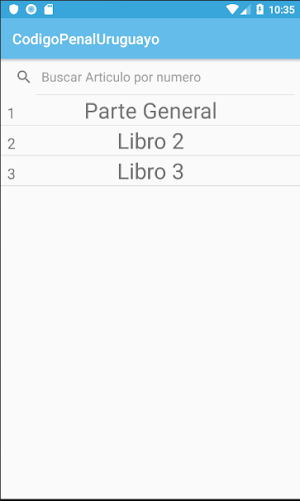 Código Penal Uruguayo Screenshot 1