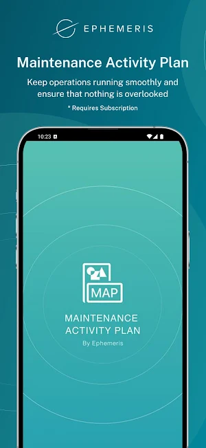 Maintenance Activity Plan Screenshot 0