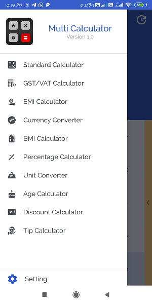 All In One Calculator Screenshot 1