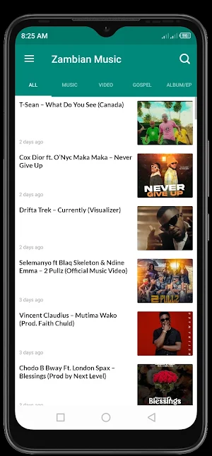 Zambian Music - Zed Hits Screenshot 0