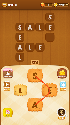 Word Connect Cookies 2 Screenshot 0