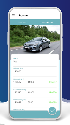 Calculator: Easy Fuel Counter Screenshot 2