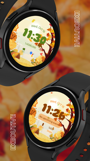 EXD106: Autumn Leaves Face Screenshot 0
