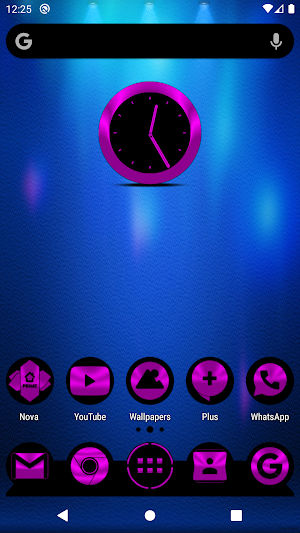 Oreo Magenta Icon Pack Screenshot 0