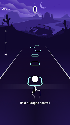 Lady Diana Tiles ball Edm Hop Screenshot 2