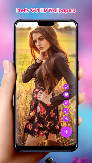 Pretty Girl HD Wallpapers Screenshot 0