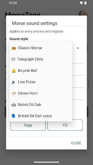 MorseTone Screenshot 2