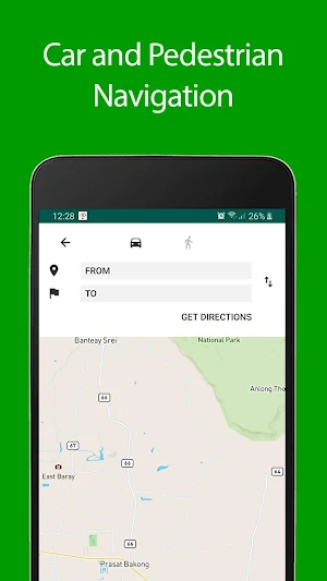 Siem Reap Offline Map and Travel Guide Screenshot 1