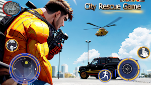 Flying Spider Rope Hero 3D Screenshot 0
