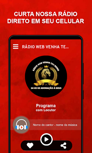 RÁDIO WEB VENHA TEU REINO Screenshot 0