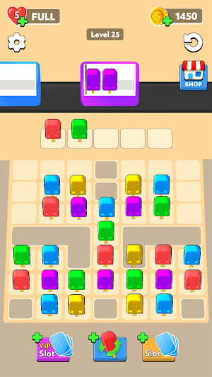 Popsicle Fridge Rush Screenshot 2
