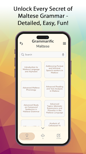 Grammarific: Maltese Grammar Screenshot 2
