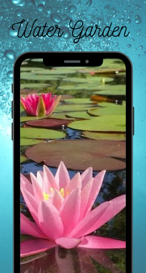 Water Garden Wallpaper Screenshot 0