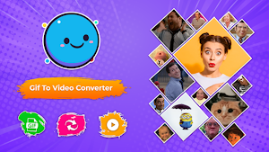 GIF to Video :GIF Maker Editor Screenshot 0