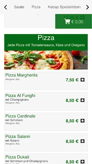 Pizzeria zur Alm Screenshot 0