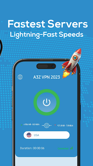 A3Z VPN 2023 - Secure Proxy Screenshot 2