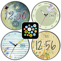 Spring Flower watch face pack