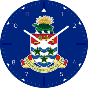 Cayman Islands Analog Watch Screenshot 0