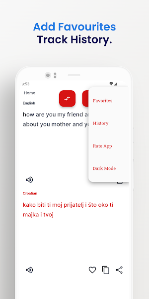 Croatian-English Translator Screenshot 2