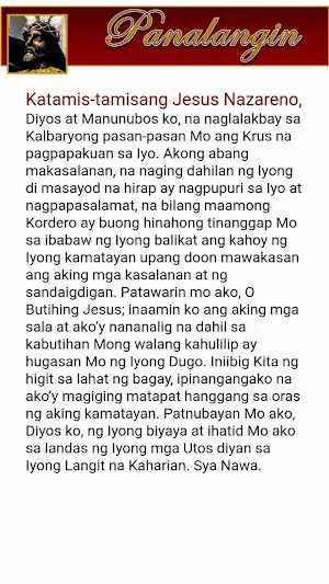 Debosyon kay Nuestro Padre Jesus Nazareno Screenshot 3