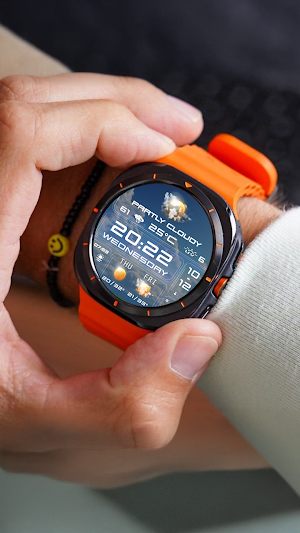 N-SPORT 758 Watch Face Wear OS Screenshot 1