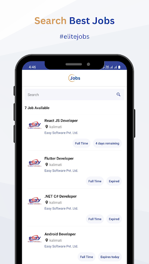 Elite Jobs in Nepal Screenshot 1
