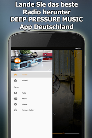 Radio DEEP PRESSURE MUSIC Online Deutschland Screenshot 2