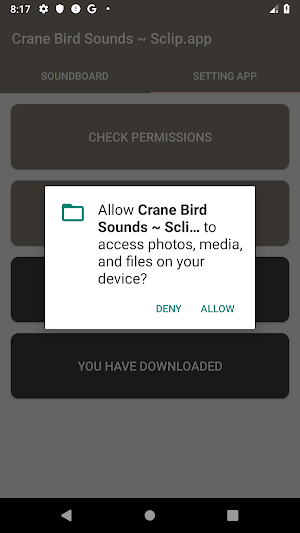 Crane Bird Sound Collections ~ Sclip.app Screenshot 1