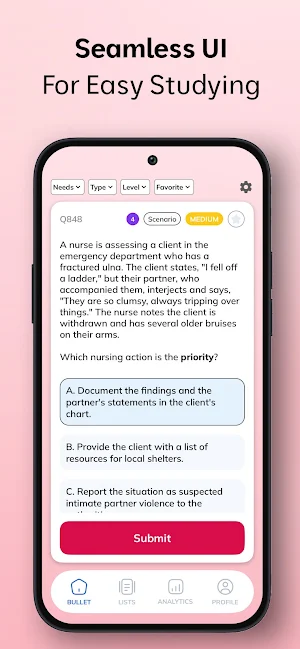 BulletPrep: Nursing Screenshot 1
