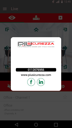 Piu Sicurezza EasyView Screenshot 0