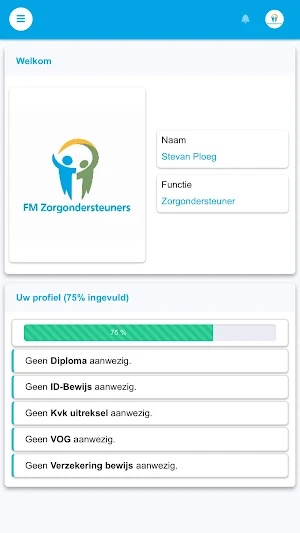 FM ZorgPortaal Screenshot 0