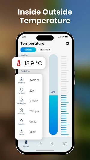 Room Temperature - Thermometer Screenshot 1