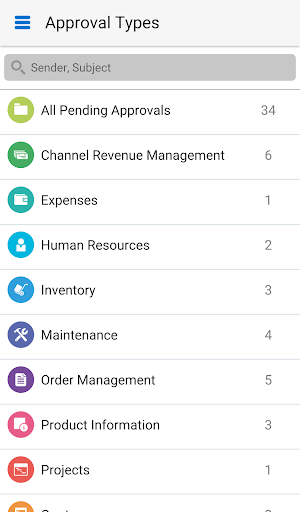 Approvals for EBS Screenshot 0
