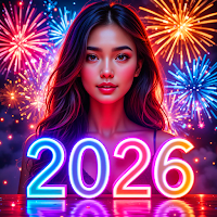 New Year Photo Frame 2026