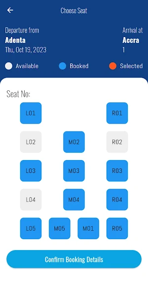 Crane Ghana - Bus Booking Screenshot 0