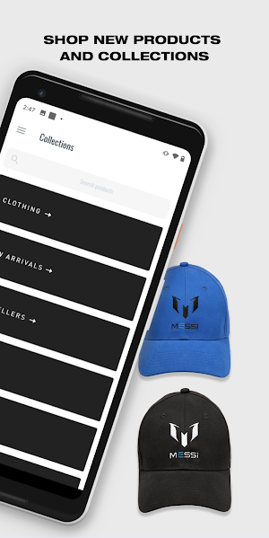 The Messi Store Screenshot 1